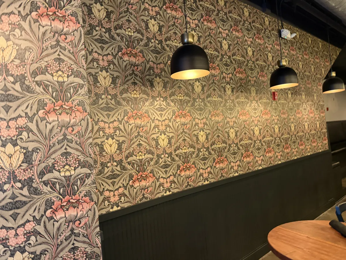 Remodeled dining room at Germantown Cafe.
