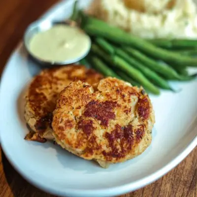 Crab cakes from Germantown Cafe kitchen